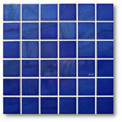 Glazed mosaic blue 4.8x4.8 cm,MOZAĪKFLĪZES
