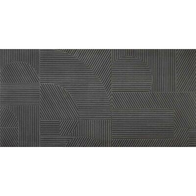 Nevis black structech matt rect. PEI4 R10B 60x120x0.9,SIENAS FLĪZES