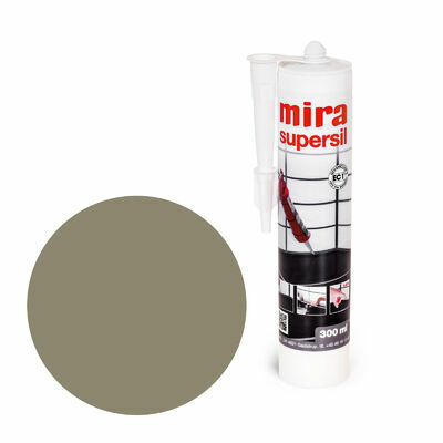 Silikons MIRA 136 nougat supersil-sanitārais,FLĪZĒŠANAS PALĪGMATERIĀLI