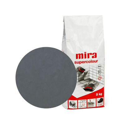 Šuvotājs Mira Supercolour 123 tumši pelēks 2 - 10mm 5kg,FLĪZĒŠANAS PALĪGMATERIĀLI